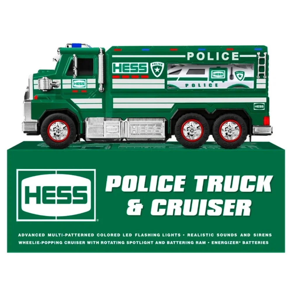 2023 Hess Anniversary Edition Police SUV Truck & Cruiser Car Set Boxed